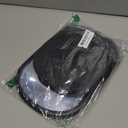 Baby Car Mirror, Safety Car Seat Mirror for Rear Facing Infant, Clear Wide View, 360Rotation, Easily Observe the Baby Move, Secure, Shatterproof, Crash Tested and Certified (Black)