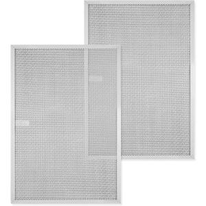 BPS1FA36 Aluminum Range Hood Filter 17-1/4"X 11-3/4"X 3/8" for Broan Nutone Allure QS1 36" and 36" WS1 WS2 Range Hood Filter Replacement 5 Layers, 2 Pack