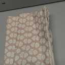 MIULEE Block Print Pillow Covers 20x20 Inch Set of 2, Vintage Floral Throw Pillow Cases Neutral Linen Farmhouse Cushion Covers for Couch Sofa Bed Chair Living Room, Cream Oatmea