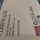 Novilla Queen Bed Frame with Headboard, Bed Frame Queen Size with Wood Slats Support,Linen Upholstered Adjustable Headboard, No Box Spring Needed, Heavy Duty Feet, Easy Assembly, Dark Grey