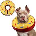 Supet Inflatable Dog Cone Collar Alternative After Surgery, Dog Neck Donut Collar Recovery E Collar for Neuter, Soft Pet Cone, XXL
