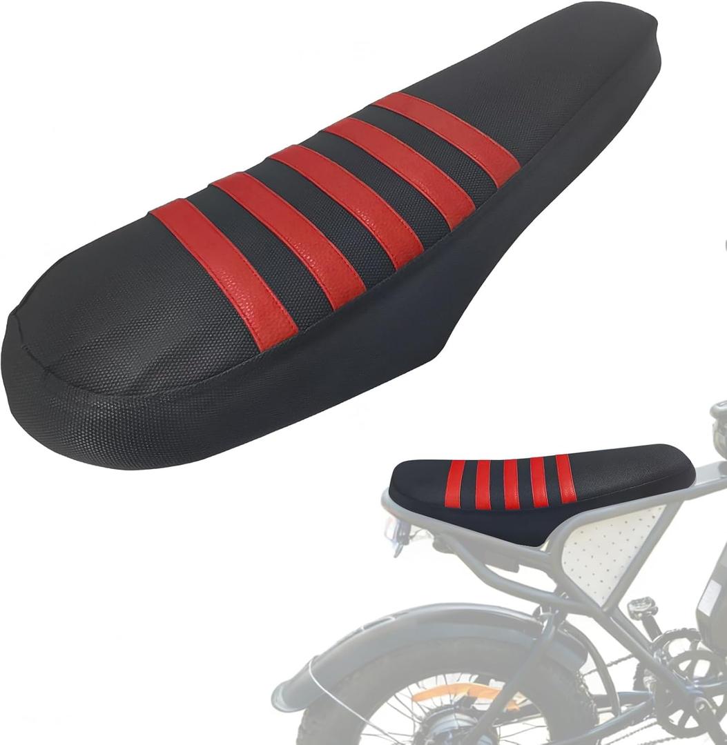 PSLER Seat Cover for Ridstar Ebike Seat Cover for Q20,Non-Slip E Bike Seat Cover,Red