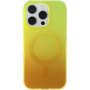 Gradient Case for The iPhone 16 Pro - Orange and Yellow Multi-Color Ombre Design, Impact-Resistant and with Magnets