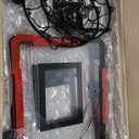 2 Player Basketball Game, Dual Shot Over The Door Mini Basketball Hoop Indoor with Scoreboard & LED, Basketball Toy Gifts for Kids Boys Girls Adults, Suit for Bedroom/Office/Outdoor/Pool, Red