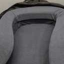 Travel Toddler Bed, 3-in-1 Portable Foldable Toddler Chair,Soft Foam Floor Bed Lounger with Washable Cover,Grey (Medium size)