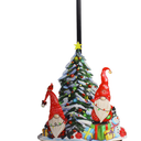 Christmas Paper Roll Holder Modern Iron Christmas Decorations Holiday Desktop Decoration Kitchen Oil-absorbing Paper Towel Organizer Storage Rack A