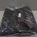 Buganda Memory Foam Bath Mat, 44" x 24", Ultra Soft and Non-Slip Bathroom Rugs, Water Absorbent and Machine Washable Bath Rug Runner for Bathroom, Shower, and Tub, Black