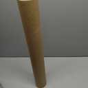 3" x 24" Heavy-Duty Reinforced Cardboard Mailing Tube, Pack of 1 Tube with 2 Caps Secure USPS Approved Great for Shipping and Storing of Prints, Artwork, Posters or Documents