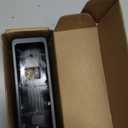 Anti-Theft Video Doorbell Mount for Eufy Doorbell E340/Wyze Duo Cam Doorbell, No-Drill Adjustable Mounting Bracket for Eufy E340, Apartment Door Bell Kits for Wyze Doorbell Camera for Home Rentals