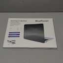 BlueSwan Anti-Cracking Hard Shell Case for MacBook Pro 13 inch, M2/M1 2026 2022-2017 A2338 A2289 A2251 A2159 A1989 A1706 A1708, Scratch Resistant & Drop-Protection Soft TPU Bumper, Frosted Black