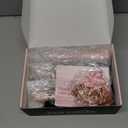 Ufree 5 in 1 Curling Iron with Ceramic Barrels (0.35"-1.25"), Curling Wand Set with Flat Iron Hair Straightener, Instant Heat Up, Dual Voltage Hair Curler, Gifts for Women, Pink