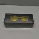 Vaulted Skulls & Co Slot Retro Shutter Shades Eyewear | Slat Glasses | Slotted Glasses | Stylish Sunglasses for Festivals