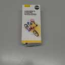 Lamicall Polarized Kids Baseball Sunglasses for Age 8-14 - UV400 Protection Sports Cycling Sun Glasses for Boys Girls Youth (Black Frame-blue Lens)