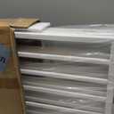 Pet Gate - 3-Panel Indoor Foldable Dog Fence for Stairs, Hallways, or Doorways - 55x24-Inch Retractable Freestanding Dog Gates by PETMAKER (White)