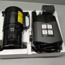 Cold Press Juicer, 5.8" Wide Feed Chute Juice Extractor Machine with 400W, High Juice Yield, Slow Masticating Juicer for Whole Vegetables & Fruits, Light Grey