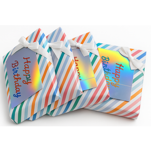 Happy Birthday Gift Card Holder 4 pack