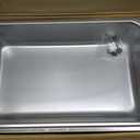 Large Ice Bin with Removable Stainless Steeltray for Party Buffet Drinks, 21" X 13" X 5.5"