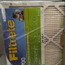 Filtrete 24x30x1 AC Furnace Air Filter, MPR 700, MERV 8, Tough on Pollen, Easy on Airflow, 3-Month Pleated 1-Inch Electrostatic Air Cleaning Filter, 4-Pack (Actual Size 23.81 x 29.81 x 0.81 in)