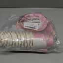 TWOWYHI 136Pcs Floral Tea Party Supplies for 25 Floral Tea Cups with Handle 9 7 Floral Paper Plates Disposable Flower Cups and Saucers Sets for Garden Birthday Bridal Wedding,Pink