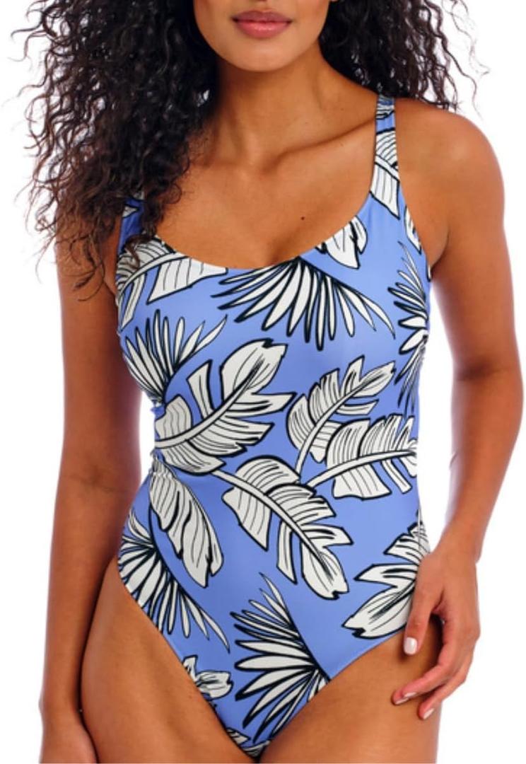 Freya Women's Mali Beach Underwire Swimsuit (36E, Cornflower)