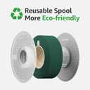 Bambu Lab PLA Filament Matte 3D Printer Filament 1.75mm PLA 1kg High Tenacity Eco Friendly - Red (10200) - Spool