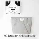 Rayon Made from Bamboo Sleep Sack 6-12 Months 2.5 Tog Ultra Soft Baby Wearable Blanket Toddler Sleeping Sack for Babies Unisex Girl Boy 2-Way Zipper Baby Sleeping Bag Breathable Lightweight M