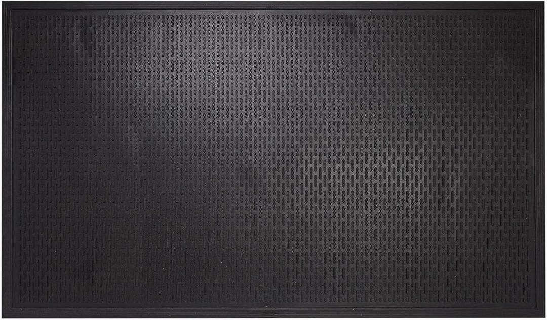 Envelor Maze Shoe Scraper Mat Doormat Outdoor Rubber Mat for Floor Indoor Outdoor Mat for Home Entrance Heavy Duty Commercial Rubber Floor Mat Garage Entry Foot Scraper Door Mat Outside 36 x 60 inches