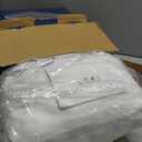 Heated Mattress Pad Queen Size - Embossed Electric Mattress Pad Cover Dual Control - 1-10 Hours Auto Shut Off with Deep Pocket White