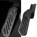 Dead Pedal Foot Rest Compatible with Jeep Wrangler JL JLU/Gladiator JT 4XE 2018-2023 Aluminum Alloy Left Side Foot Pedal Pads