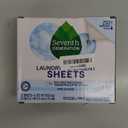 Seventh Generation Laundry Detergent Sheets 32ct Free & Clear Removes Tough Stains Safer for your family