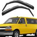 Rain Guards Fit for 1996-2026 Chevy Express Van 1500 & GMC Savana 2500 3500