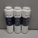GLACIER FRESH UKF8001 Compatible with Whirlpool Refrigerator Water Filter 4, EDR4RXD1, EveryDrop Filter 4, 4396395, Maytag UKF8001, UKF8001AXX, WHR4RXD1, KAD4RXD1, 46-9006, Puriclean II, Pack of 3