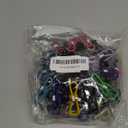 RIVEDA 2 Pack Travel Clotheslines with 12 Colorful Clips Each & 2 Bags, Cruise RV & Camping Essentials Clothes Line for Indoor Laundry Drying Line & Outdoor Accessories