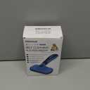 Swihauk Self Cleaning Slicker Brush - Skin Friendly Deshedding Grooming Tool for Dogs & Cats, Suitable for Shedding & Haired Pets, with Pet Supplies Accessories, Blue