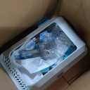 Homegroove Stainless Steel Sifting Litter Box for Pine Pellets, 23.6''Lx15.7''Wx12''H Cat Litter Box with Lid for Indoor Cats Metal Pellet Sifter Litter Pan with Plastic Scoop &10 Urine Pads (6 Inch)