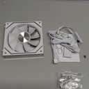 Asiahorse Dawn 120mm Case Fan, ARGB PWM 1850RPM/71CFM Airflow, Forward & Reverse Blade Design, Low Noise, Precision HDB Bearings High Performance UNI PC Fan Modular Daisy Chain