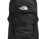THE NORTH FACE Recon Everyday Laptop Backpack | Daypack with Water Repellent Finish, 16" Laptop Sleeve, 2 Water Bottle Pockets, TNF Black/TNF Black-NPF, One Size
