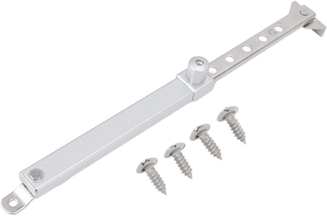 Greenhouse Window Opener Rod, Manual Window Opener Rod, Aluminum Stay Kit Roof Vent Opener Greenhouse Skylight Blind Rods for Gardening (Type 04)