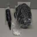 Trideer Exercise Ball for Yoga, Pilates & Fitness Stability Ball Equipment for Home Gym & Office Chair, Core & Balance Training Accessories, Physical Therapy Equipment, Quick Pump Included, Large (23"-26"/58-65cm) (Black)