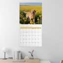 5 x 2026 Calendar, Wall Calendar 2026, Dogs 12 Month Wall Calendars (Jan - Dec 2026) 12" x 24" Opened, Hanging Monthly Calendar Thick Paper for Kids Family Adults Office Home