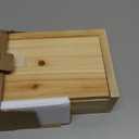 Amcortn Knife Lock Box - Kitchen Knife Storage Box, Kids Safe In Drawer Knife Block, Wooden Sharp Knives Holder & Organizer, Multi Purpose Lock Box, Knife Storage Alternative (Knives Not Included)