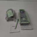 Upgrade Safe Mandoline Slicer for Kitchen, SupMaKin Bigger Entrance Vegetable Food Slice Potato Slicer Chopper, Adjustable Thickness Multi Mandolin, Julienne + Dicer Kitchen Must Haves Green