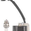 4229 400 1300 Ignition Coil with Spark Plug for Stihl BG50 BG45 BG46 BG55 SH55 SH85 BG65 BG85 Leaf Blowers
