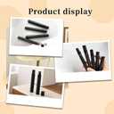 Mini Refillable Perfume Bottle Travel Perfume Atomiser Refillable 10 ML Spray Bottles Portable For Travel Holiday Outdoor Activities And Business(10 Pcs) (0.3 Ounces, Black)