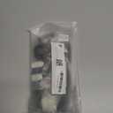 Clip in Long Wavy Synthetic Hair Extensions 20 Inch Brown with Caramel Highlights 6PCS Thick Hairpieces Fiber Double Weft Hair for Women