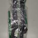 Car Seat Gap Filler Set of 2, 3IN1 Seat Side Gap Filler Plug with Storage Slot & Hook Function, Soft Foam Universal Fit Car SUV Truck Fill Gap Between Seats Console OrganizerNarrow Black