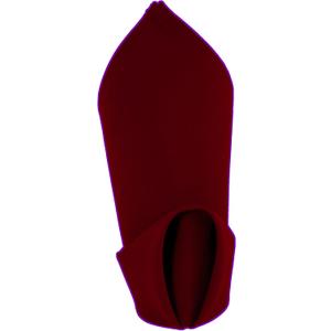 Weavric Cloth Dinner Napkin Bulk, Set of 12, 20 X 20 Inches Washable Reusable Maroon Burgundy Table Napkins with Hemmed Edge for Wedding, Party, Hotel, Restaurant