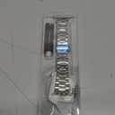 Moran Stainless Steel Watch Band Quick Release Replacement Metal Strap 20mm 22mm for Men Women (Silver+Folding Clasp, 22mm)