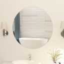 Frameless Mirror Round 31.5" Glass,Mirrors-13.51lbs