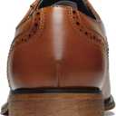 Bruno Marc Men's Lace Up Soft Cap-Toe Formal Dress Shoes, Brown (US 11)